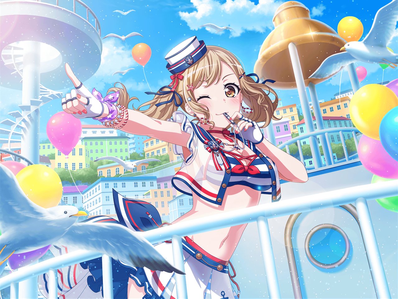 [日差しは大敵！] 市ヶ谷 有咲 ☆星3 特訓後