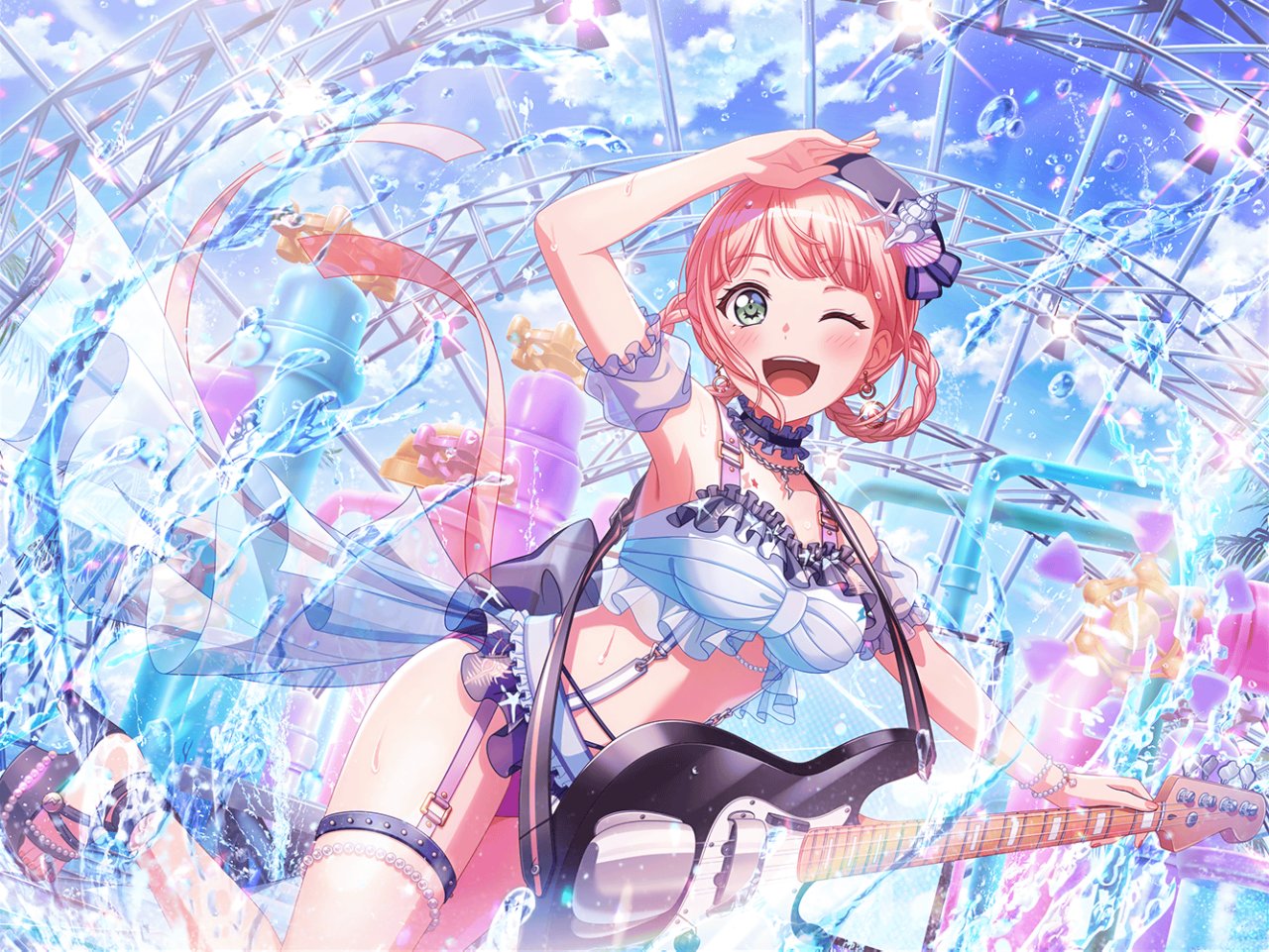 [サマー・メモリーズ] 上原 ひまり ☆星3 特訓後