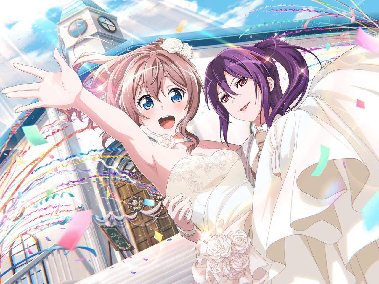 [１日だけの新婦] 山吹 沙綾 ☆星3 特訓前